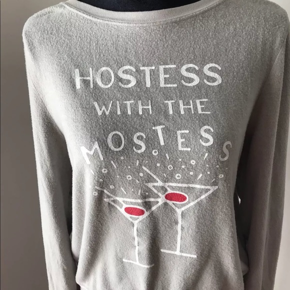 WILDFOX  🦊 SWEATSHIRT Gray soft crew neck S & XS - Picture 3 of 6